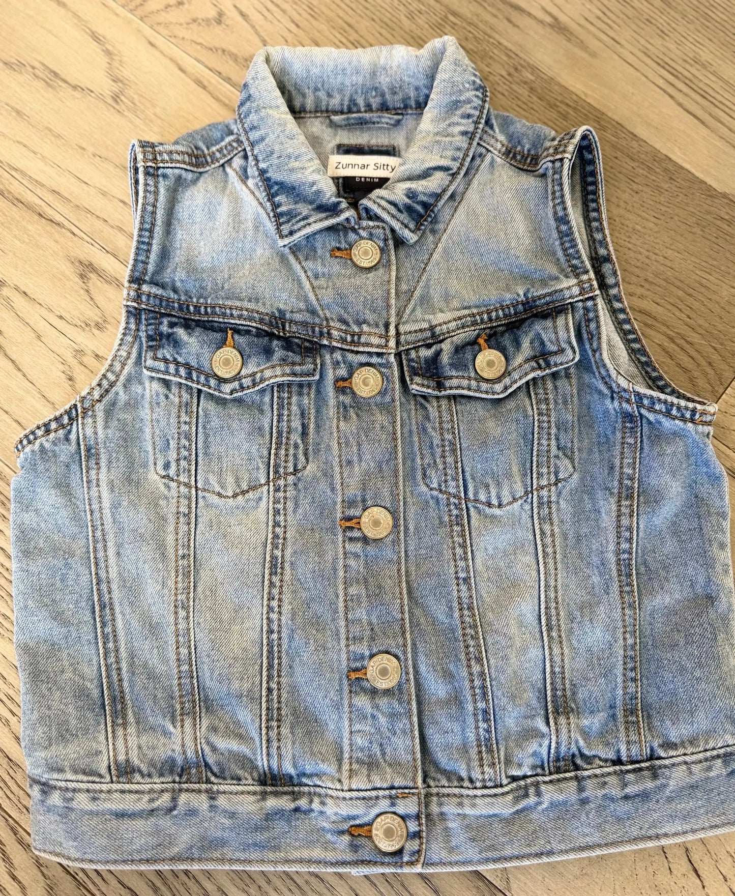 Kuffiya Tatreez Denim Zunnar Sitty