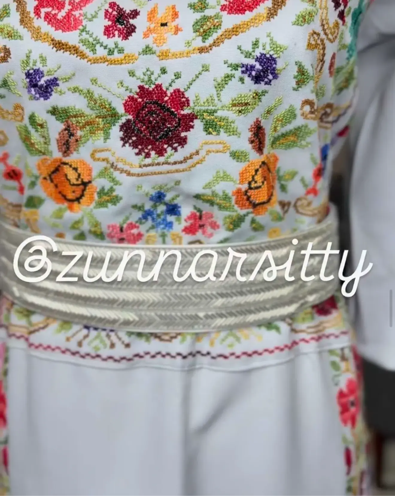 Silver Malaka Belt Zunnar Sitty