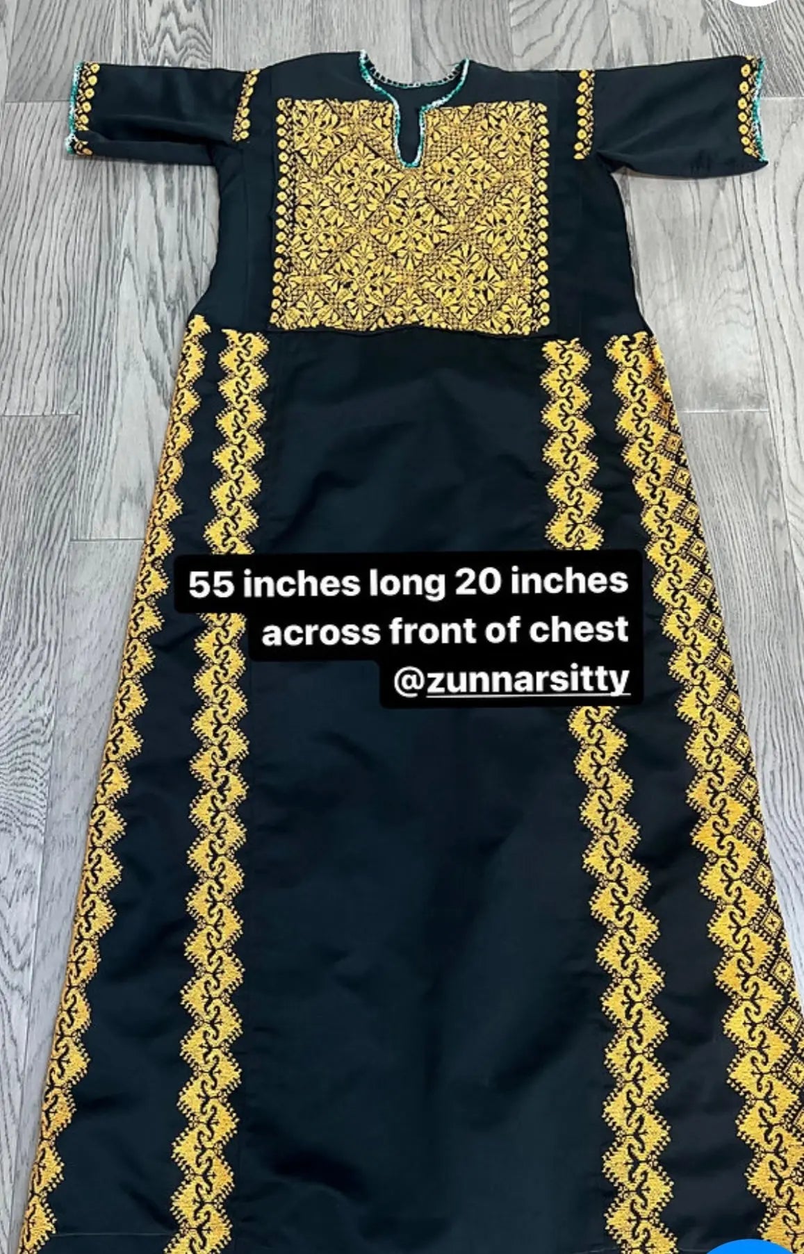 Short Sleeve Thoub - Zunnar Sitty