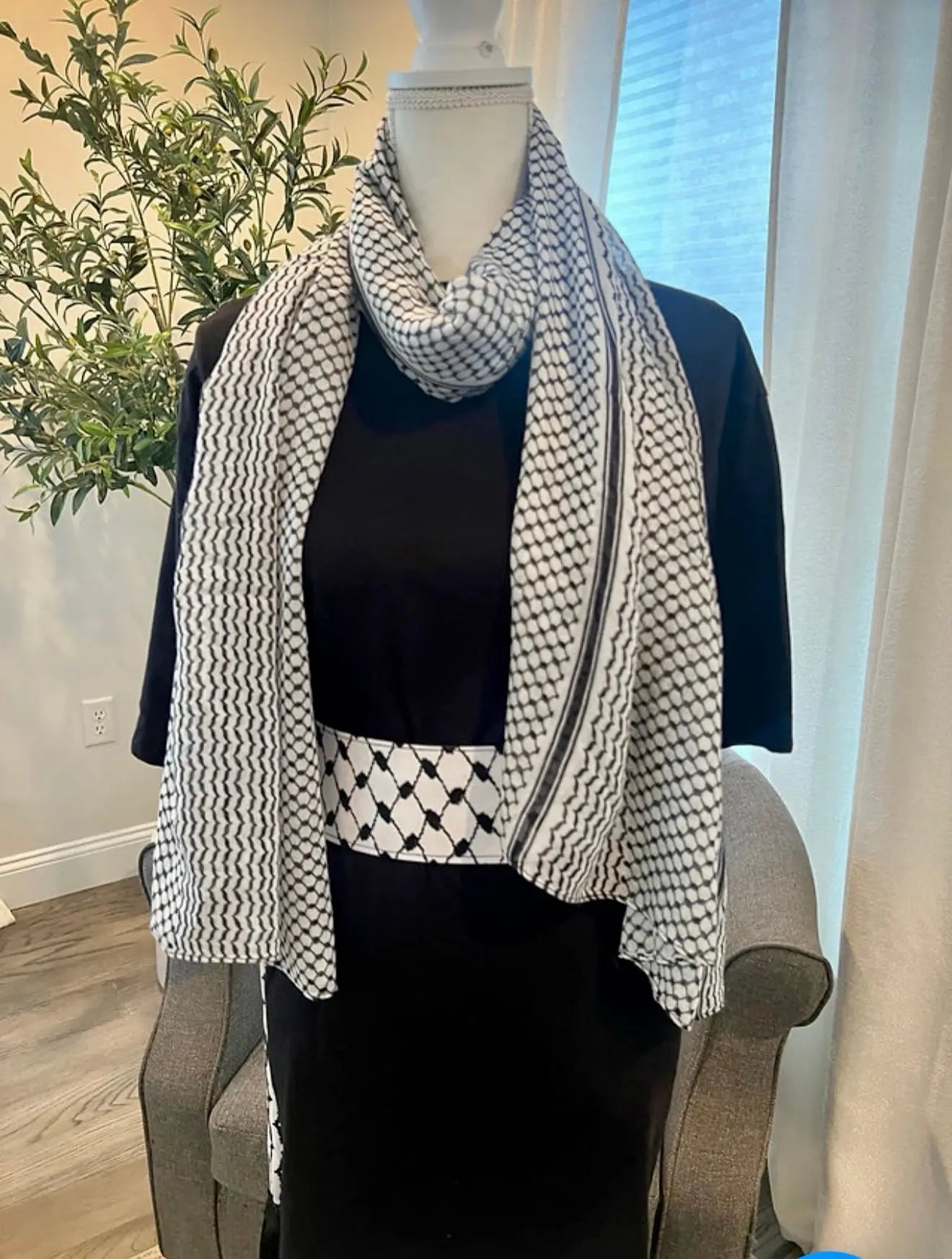 Kuffiya Modal Shawl - Zunnar Sitty