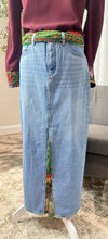 Sitty Scarf Denim maxi Zunnar Sitty