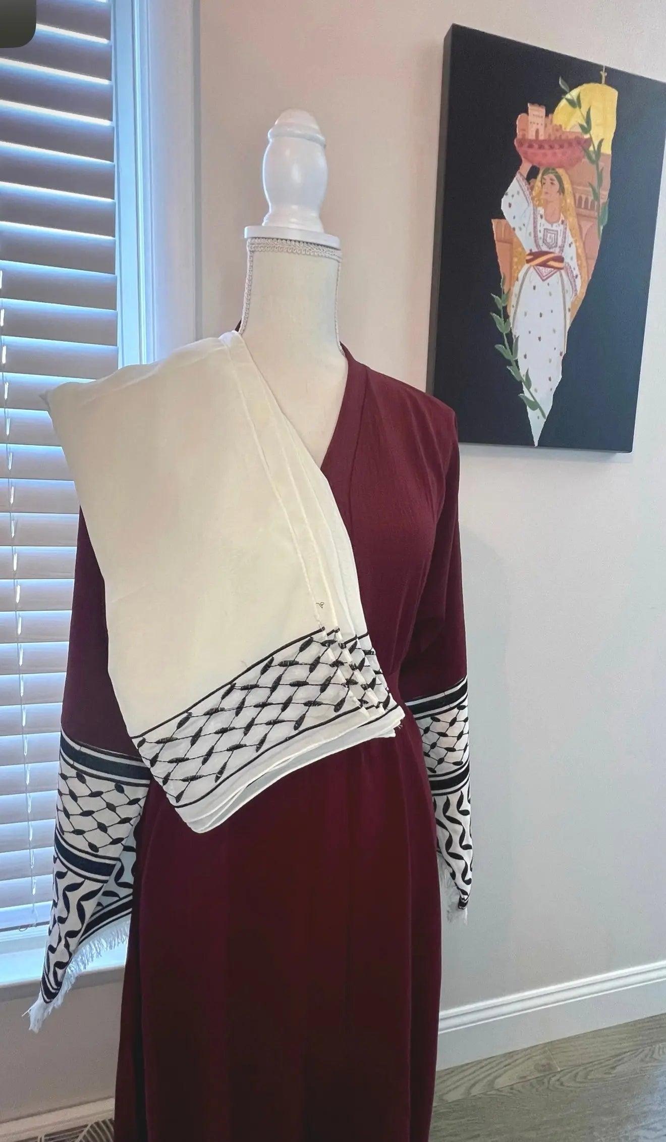 Kuffiya Abaya - Zunnar Sitty