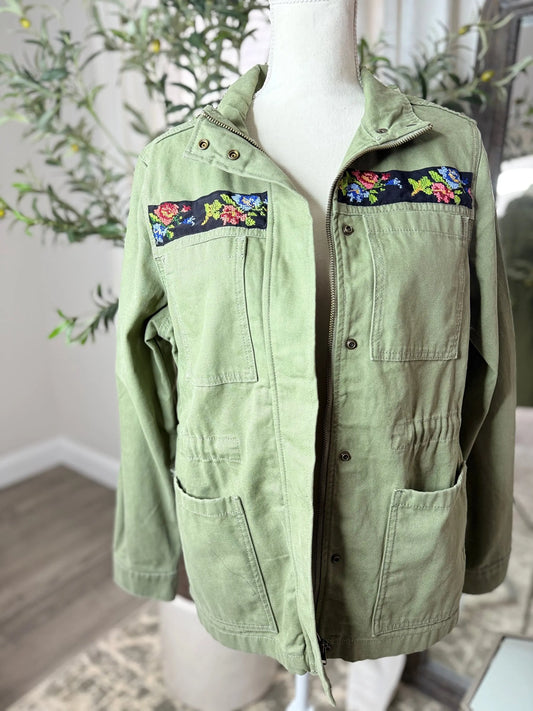 Tatreez Cargo Jacket (Small) Zunnar Sitty