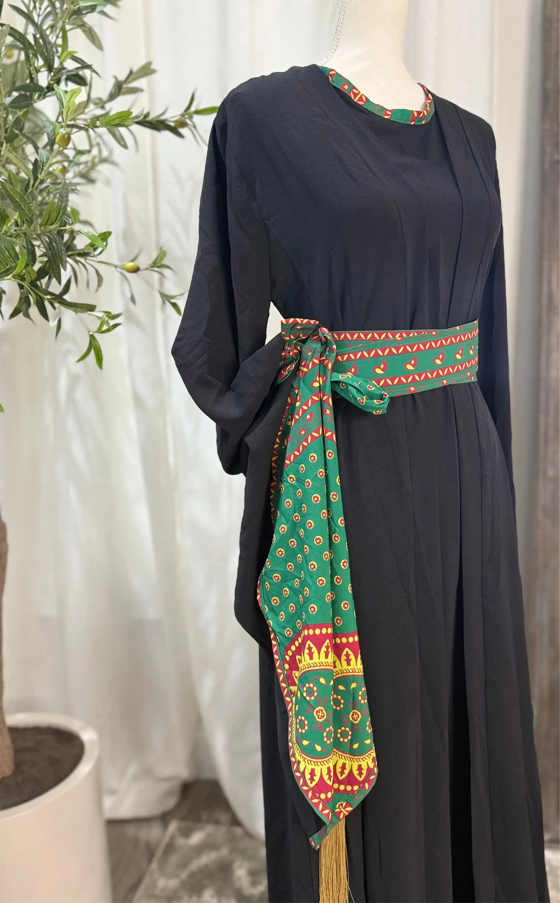 Asba 3 piece abaya set Zunnar Sitty