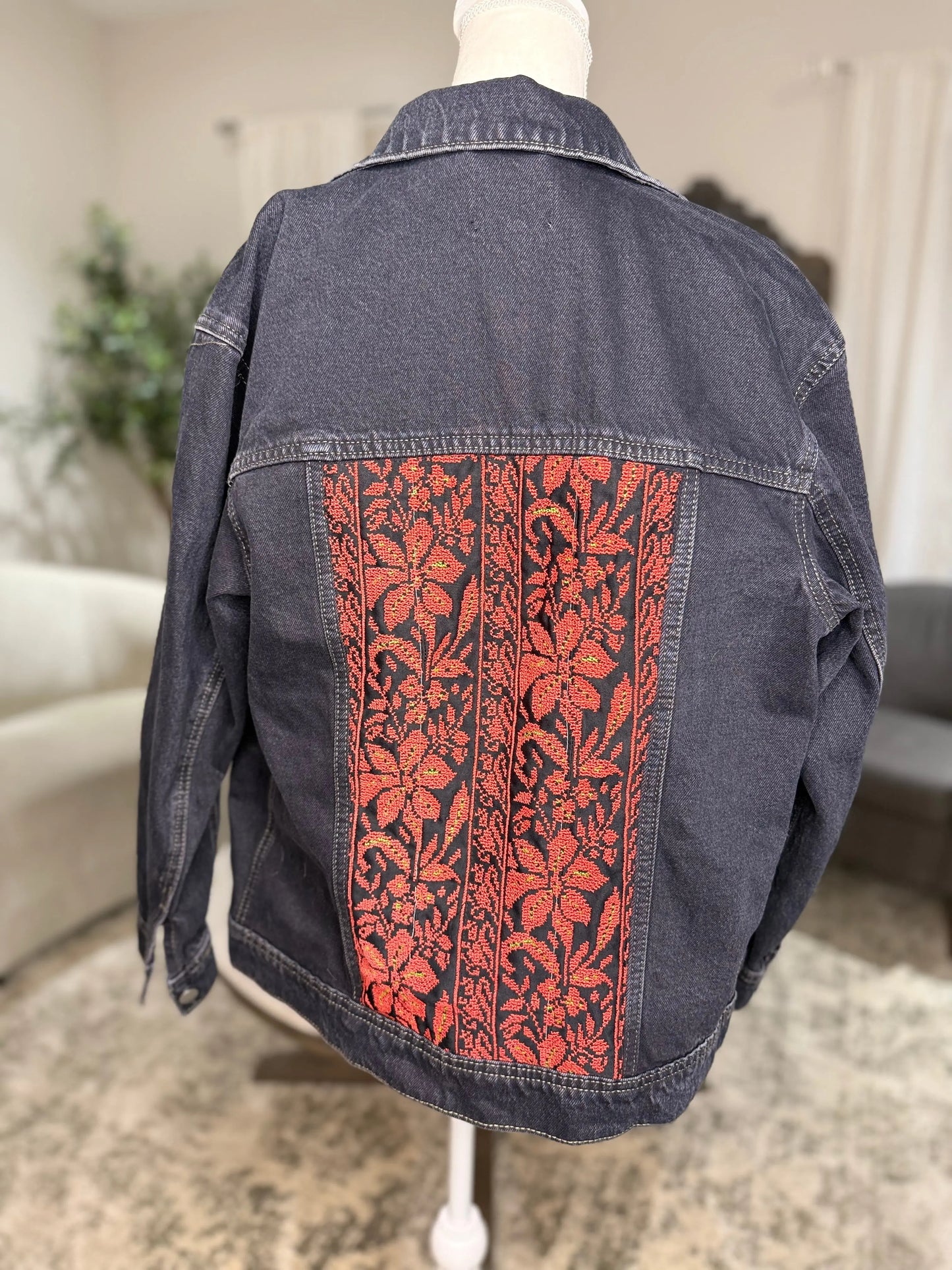 Tatreez Denim Jacket Zunnar Sitty