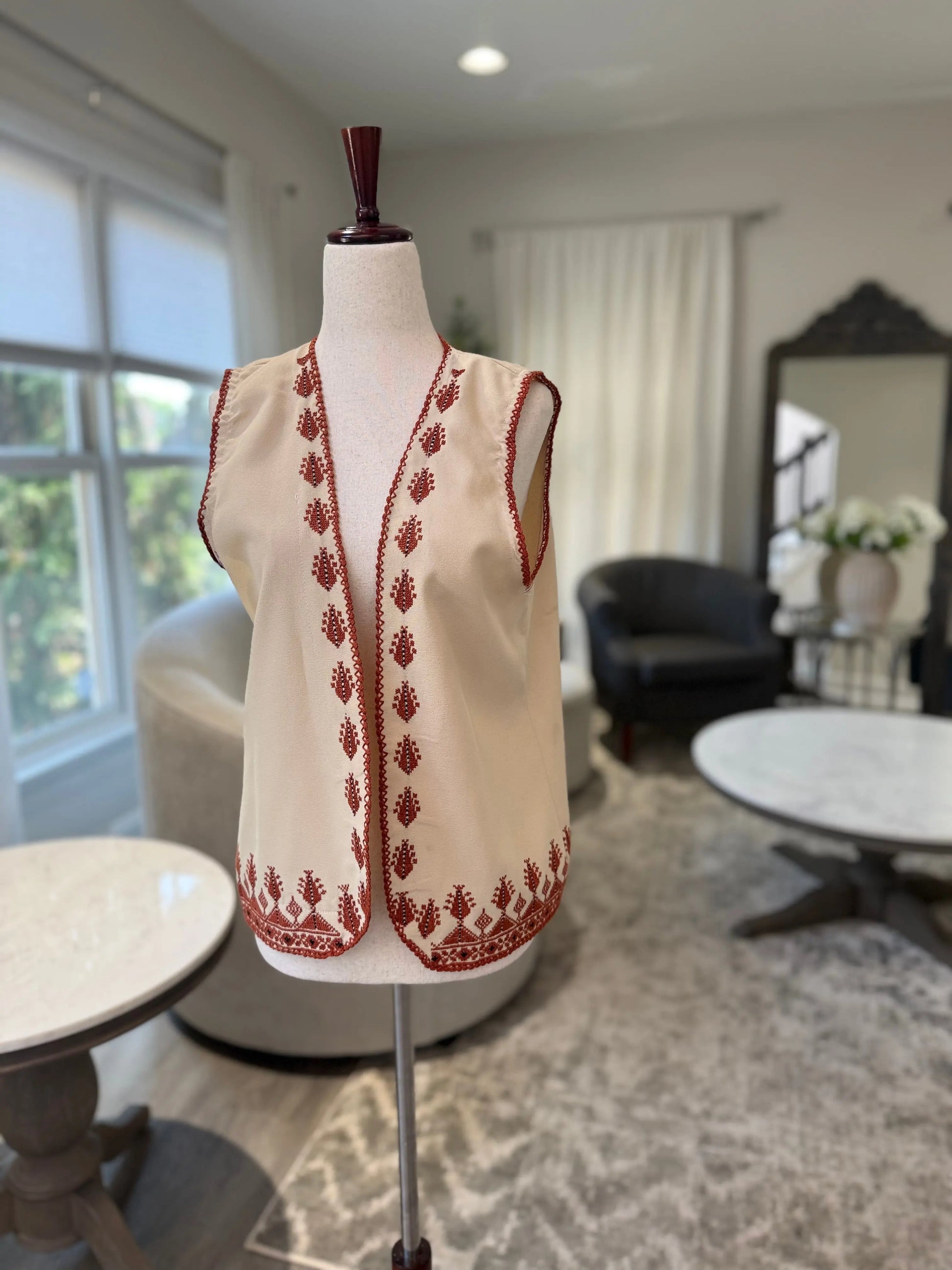 Tatreez Vest Zunnar Sitty