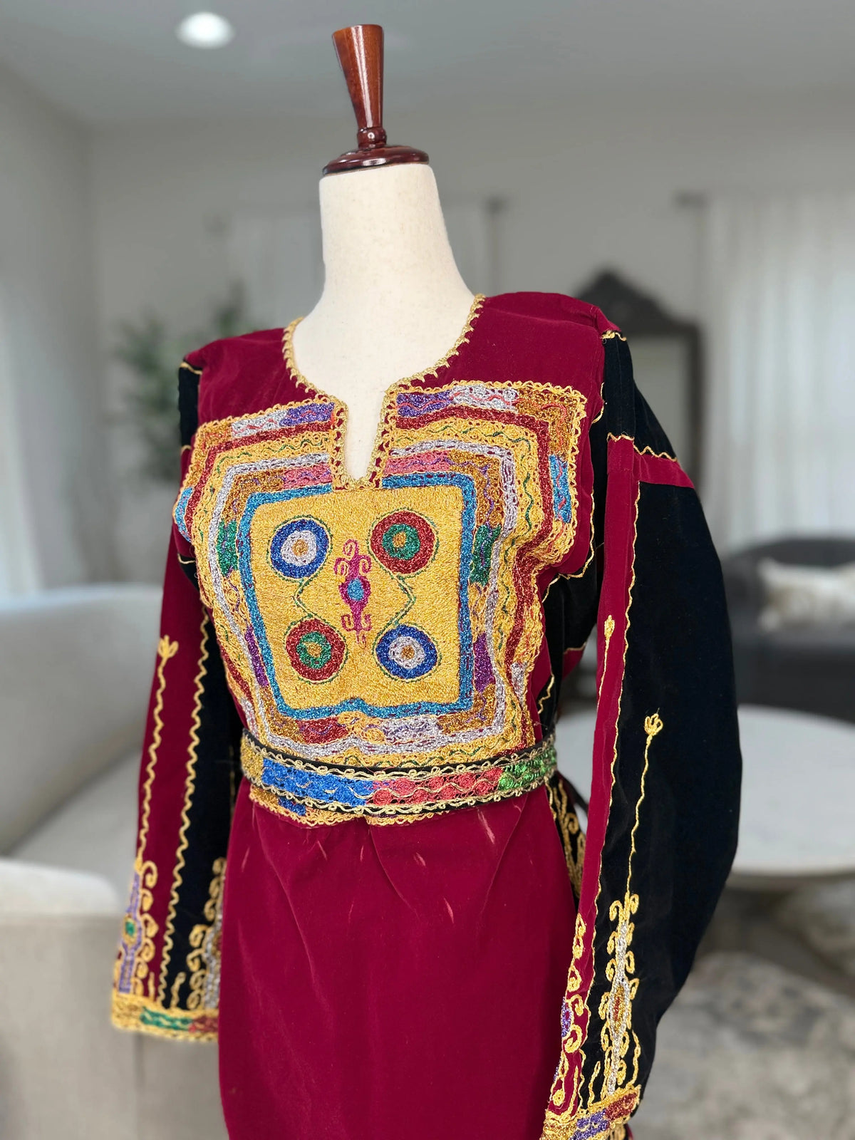 Burgundy Malaka Dress Zunnar Sitty