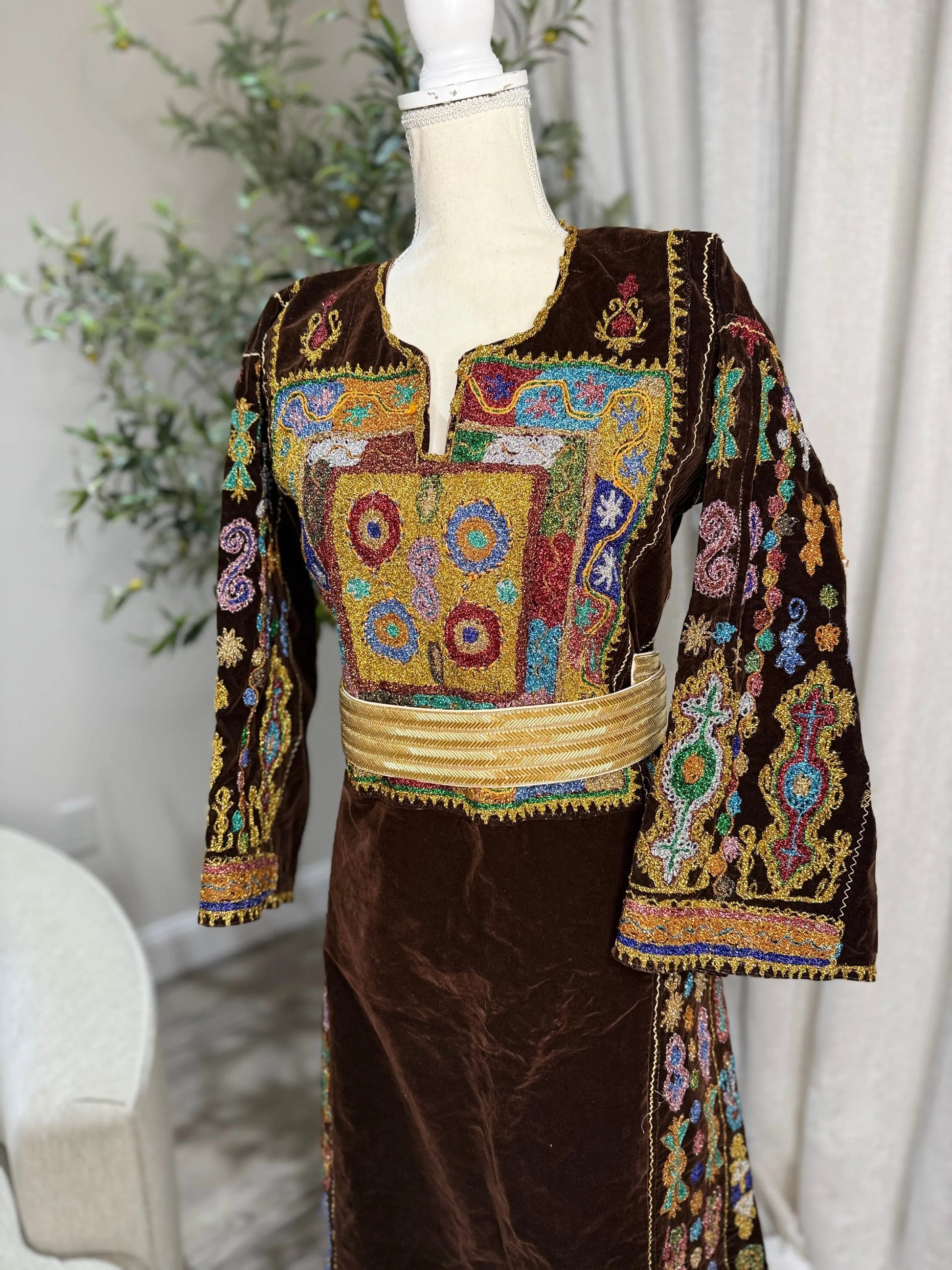 Brown Malaka Zunnar Sitty