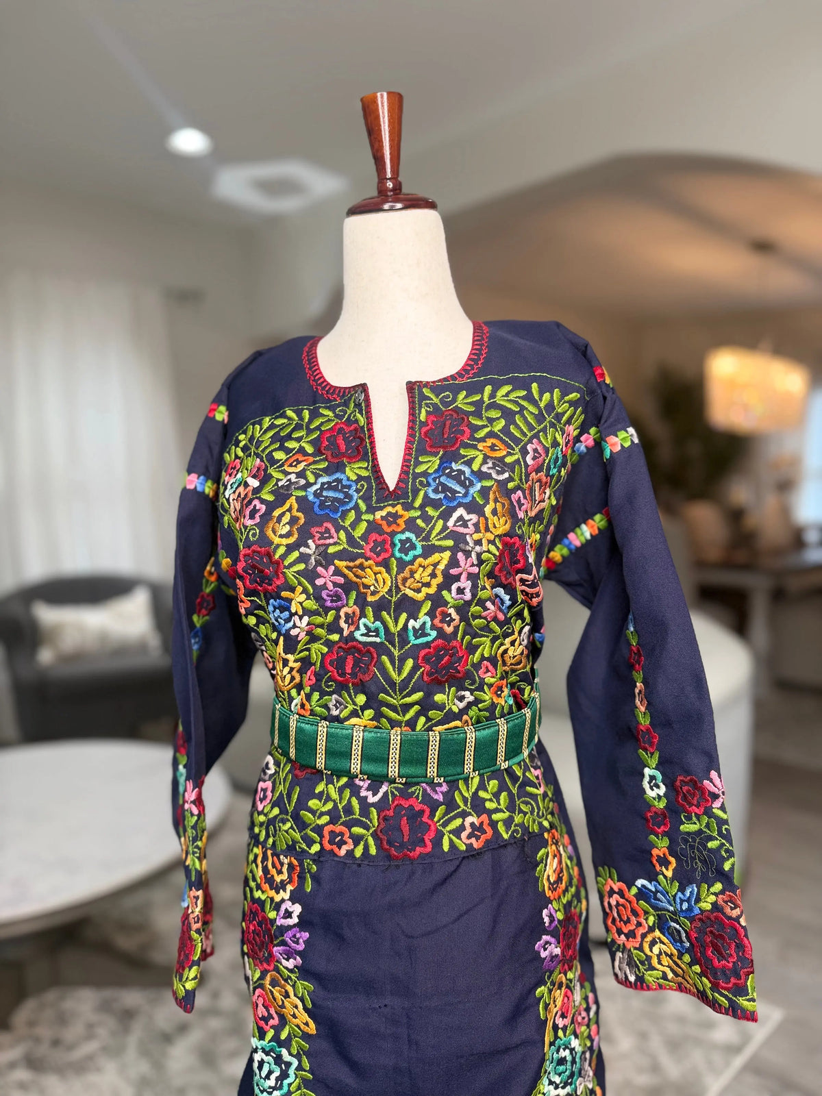 Vintage Hand-Stitched Palestinian Thoubs