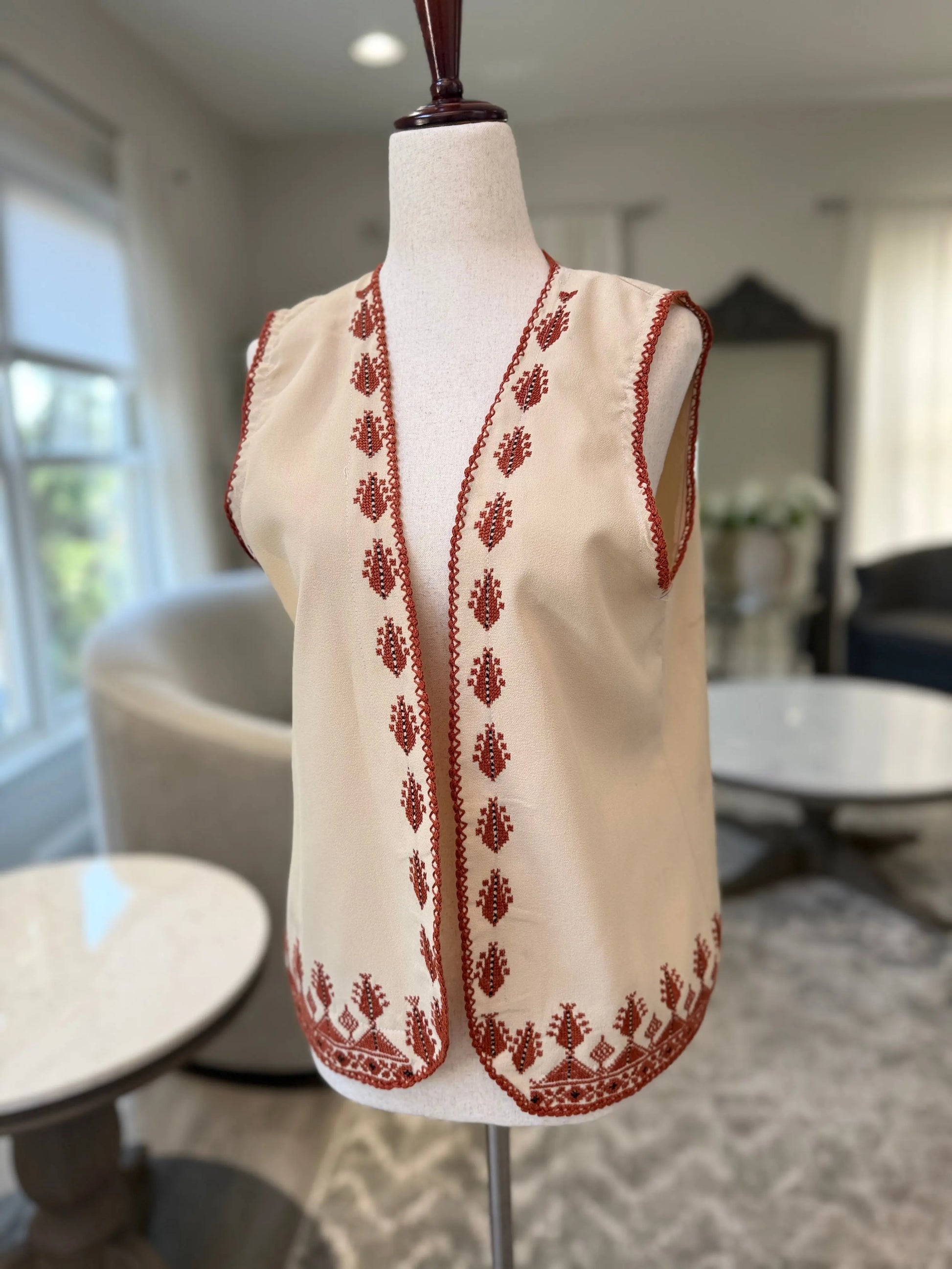 Tatreez Vest Zunnar Sitty