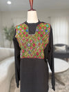 Multicolor Handstiched Alanna Zunnar Sitty