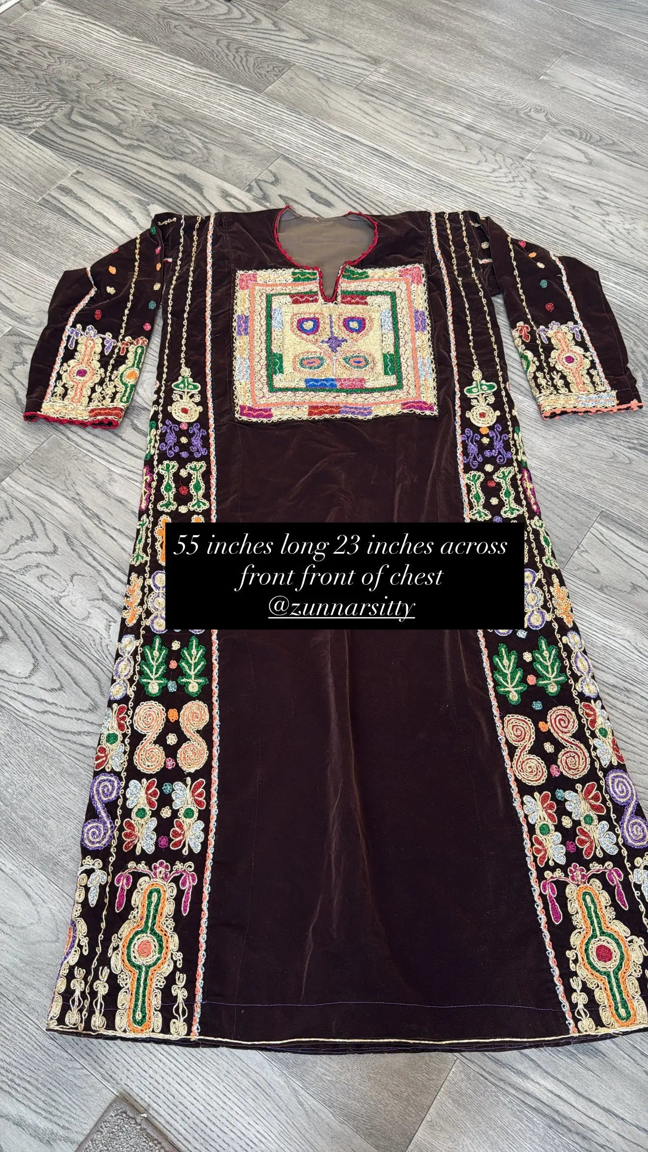 Brown Malaka Zunnar Sitty