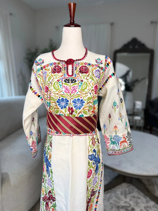 Floral Thoub Zunnar Sitty