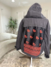 Hooded Tatreez Denim Jacket Zunnar Sitty