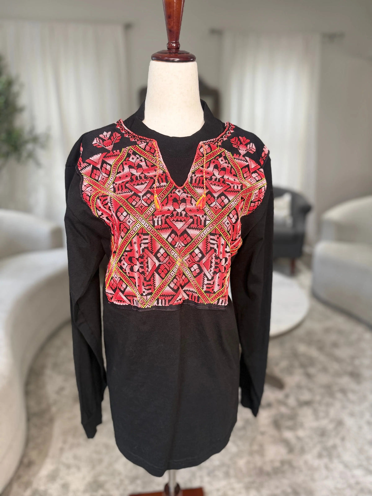 Handstiched Tatreez Longsleeve Zunnar Sitty