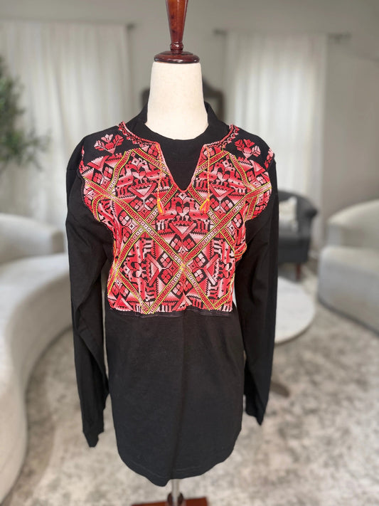 Handstiched Tatreez Longsleeve Zunnar Sitty