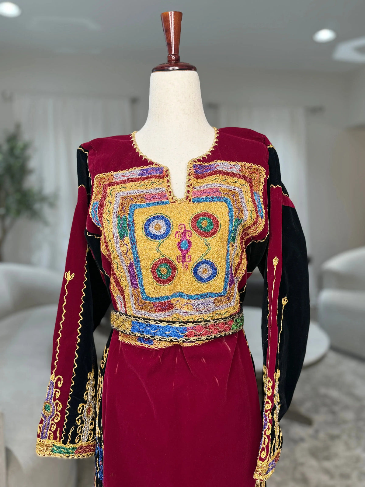 Burgundy Malaka Dress Zunnar Sitty