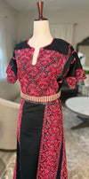 Tatreez Short Sleeve Thoub Zunnar Sitty