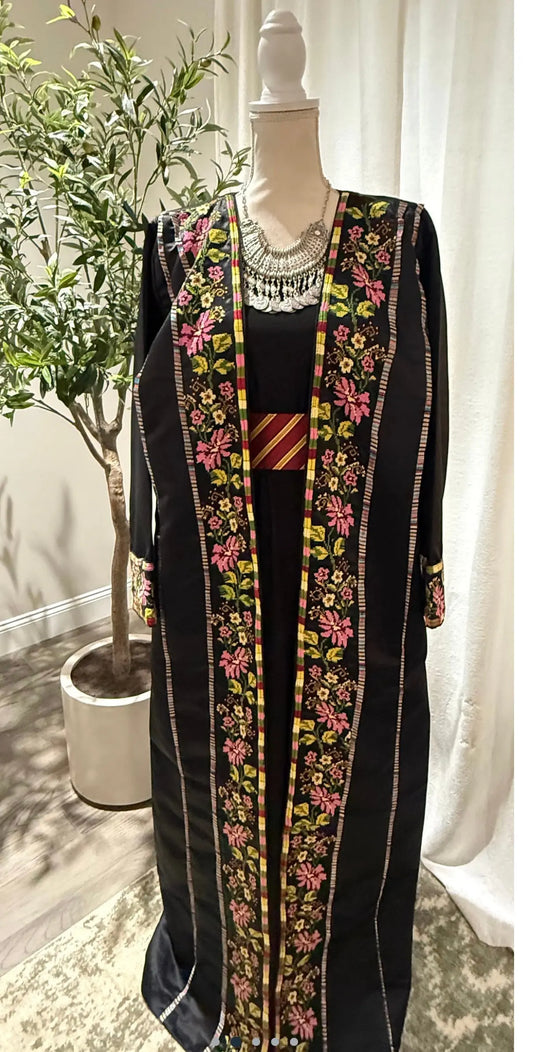 Tatreez Abaya - Zunnar Sitty