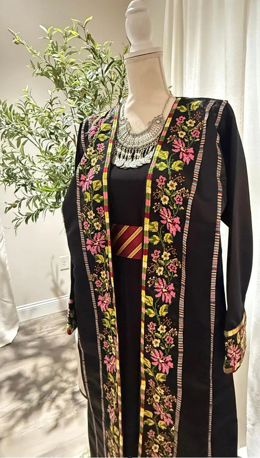 Tatreez Abaya - Zunnar Sitty