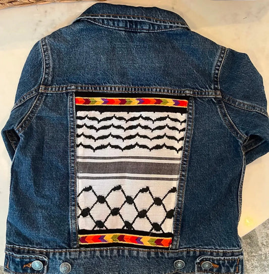 Kuffiya Denim Jacket - Zunnar Sitty