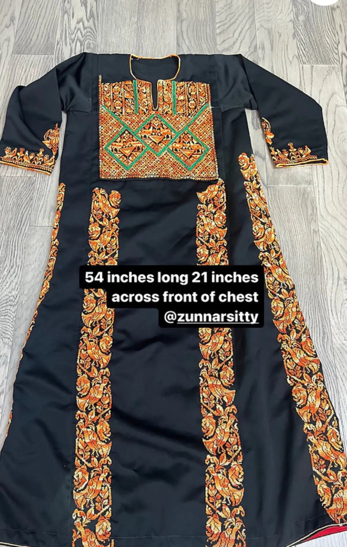 Black Thoub - Zunnar Sitty
