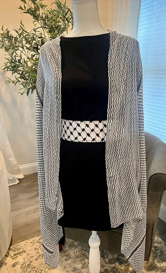 Kuffiya Modal Shawl - Zunnar Sitty