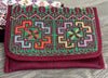 Burgundy Tatreez Clutch - Zunnar Sitty